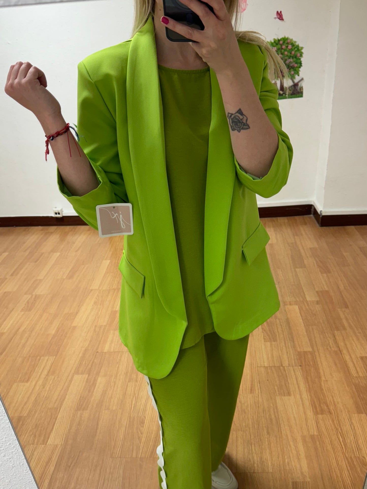 Americana verde kiwi