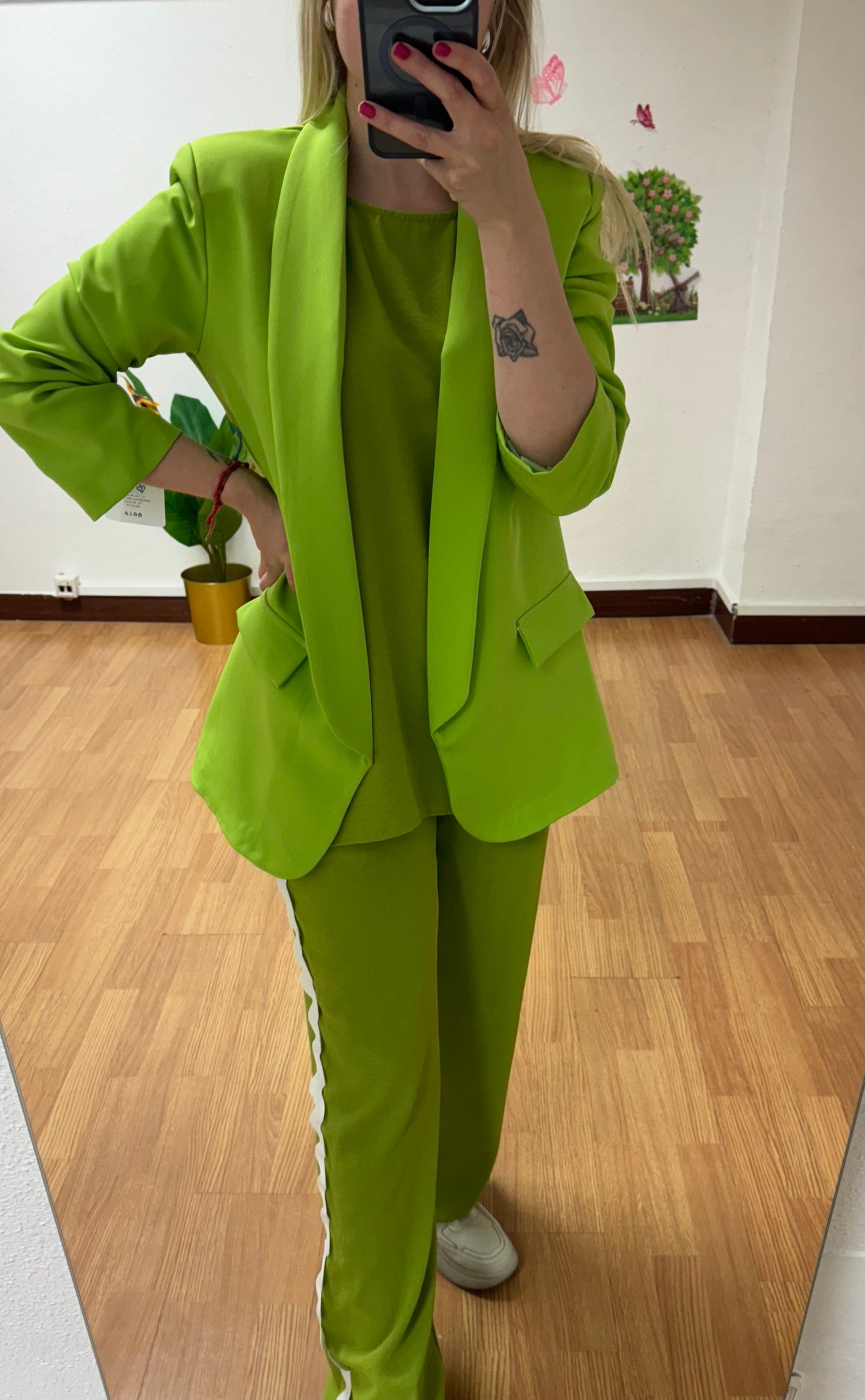 Americana verde kiwi