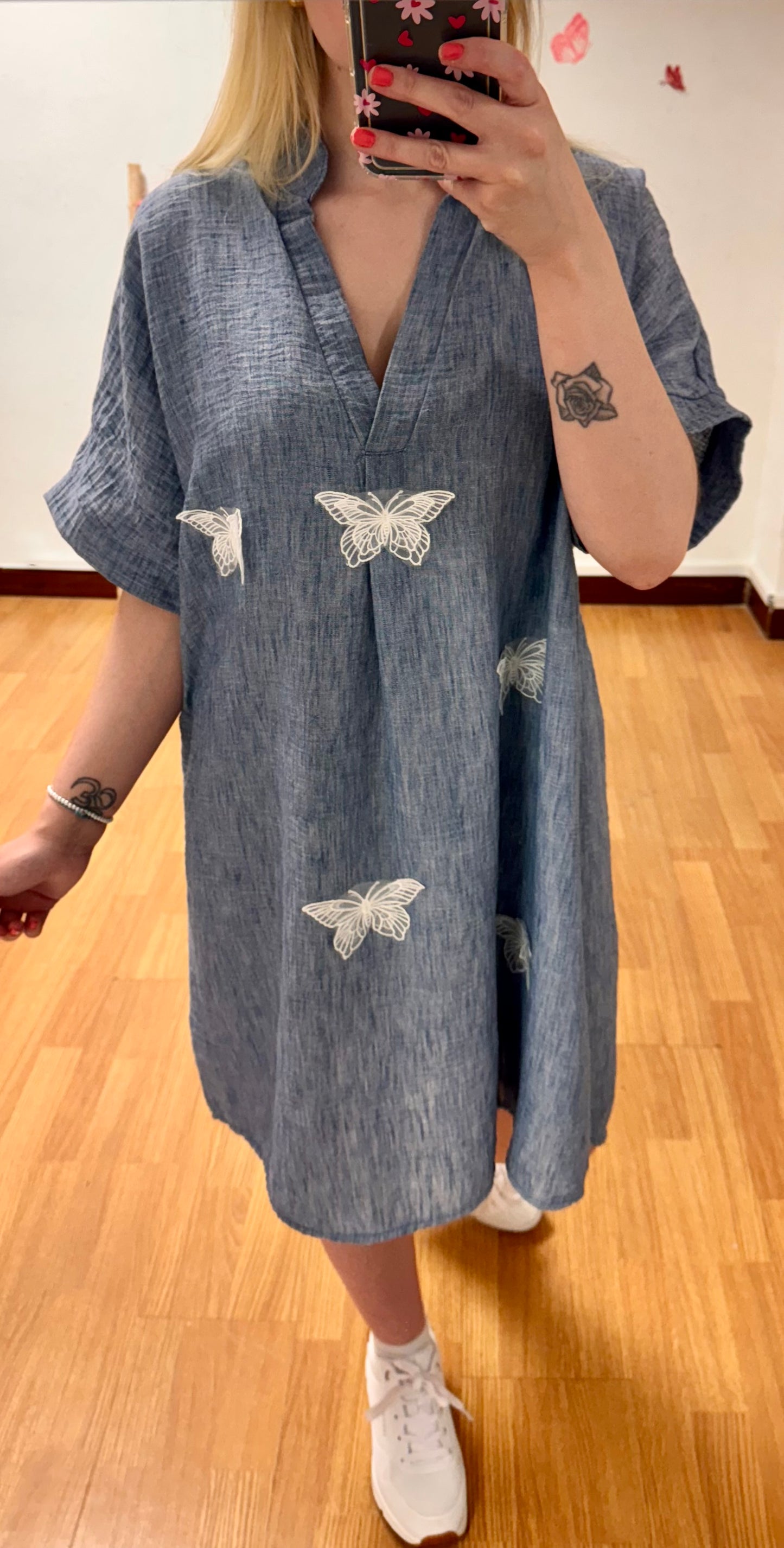Vestido butterfly