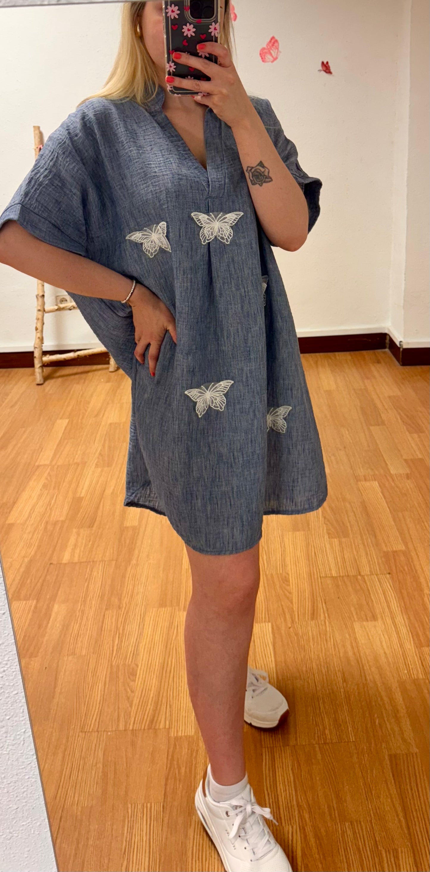 Vestido butterfly