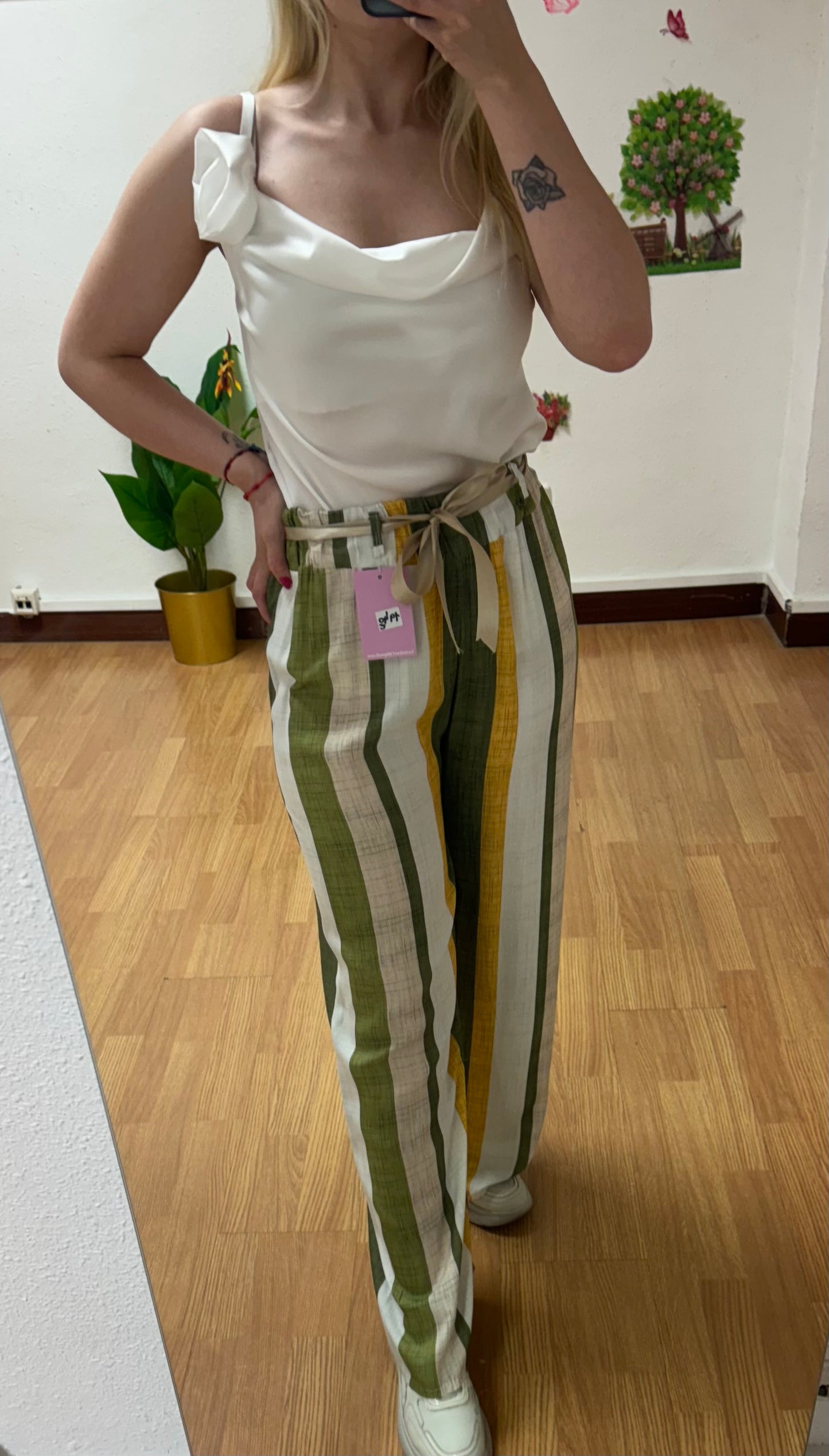 Pantalón rayas