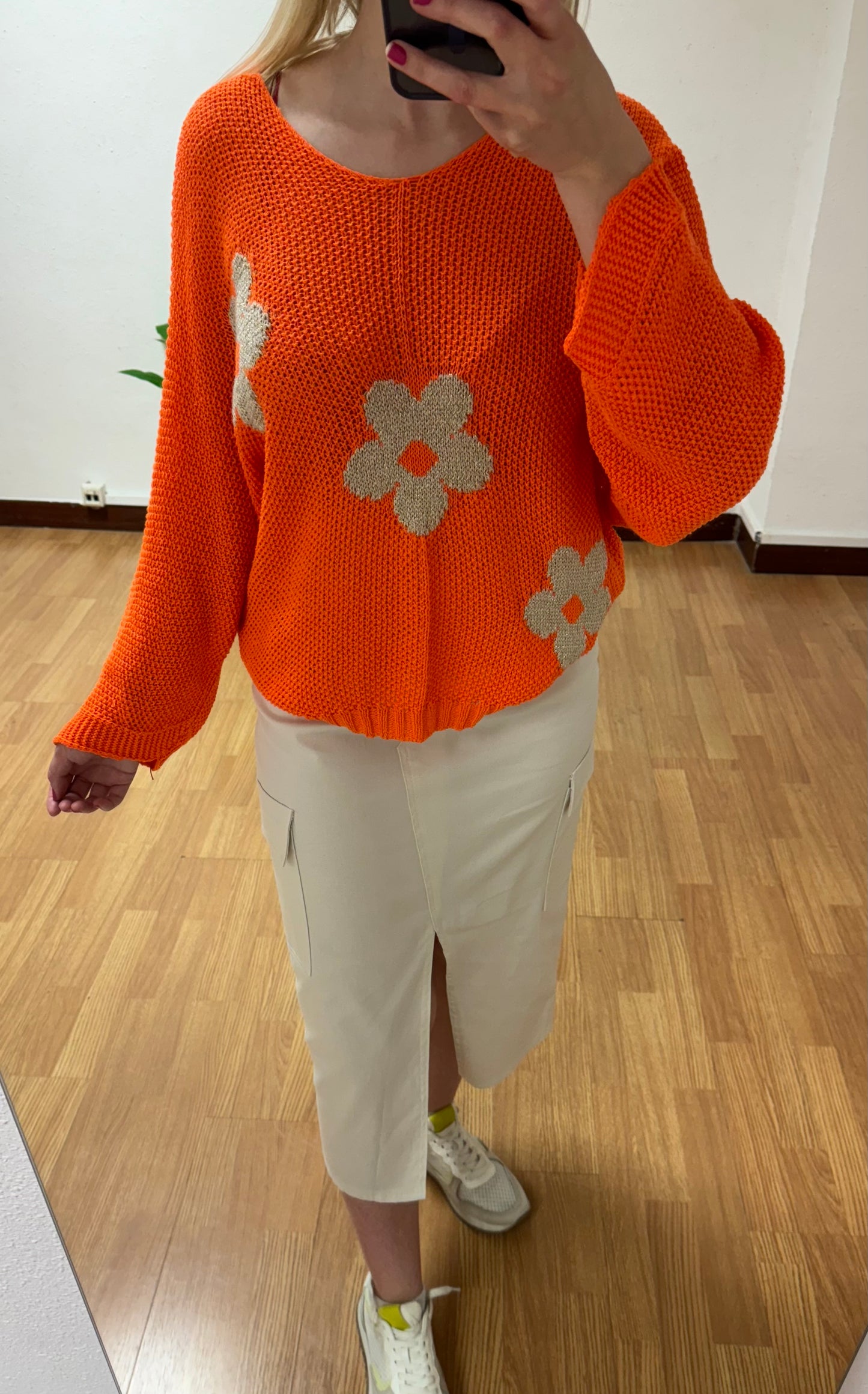 Jersey naranja fluor