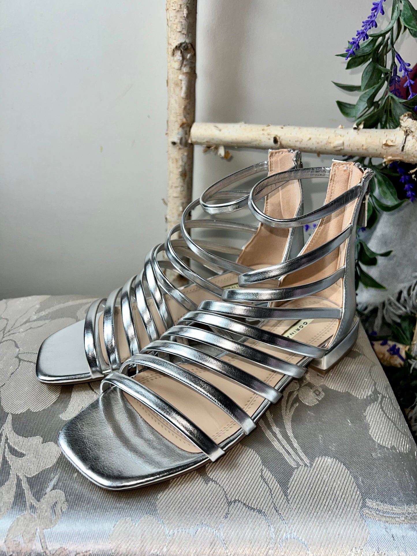 Sandalias Platino