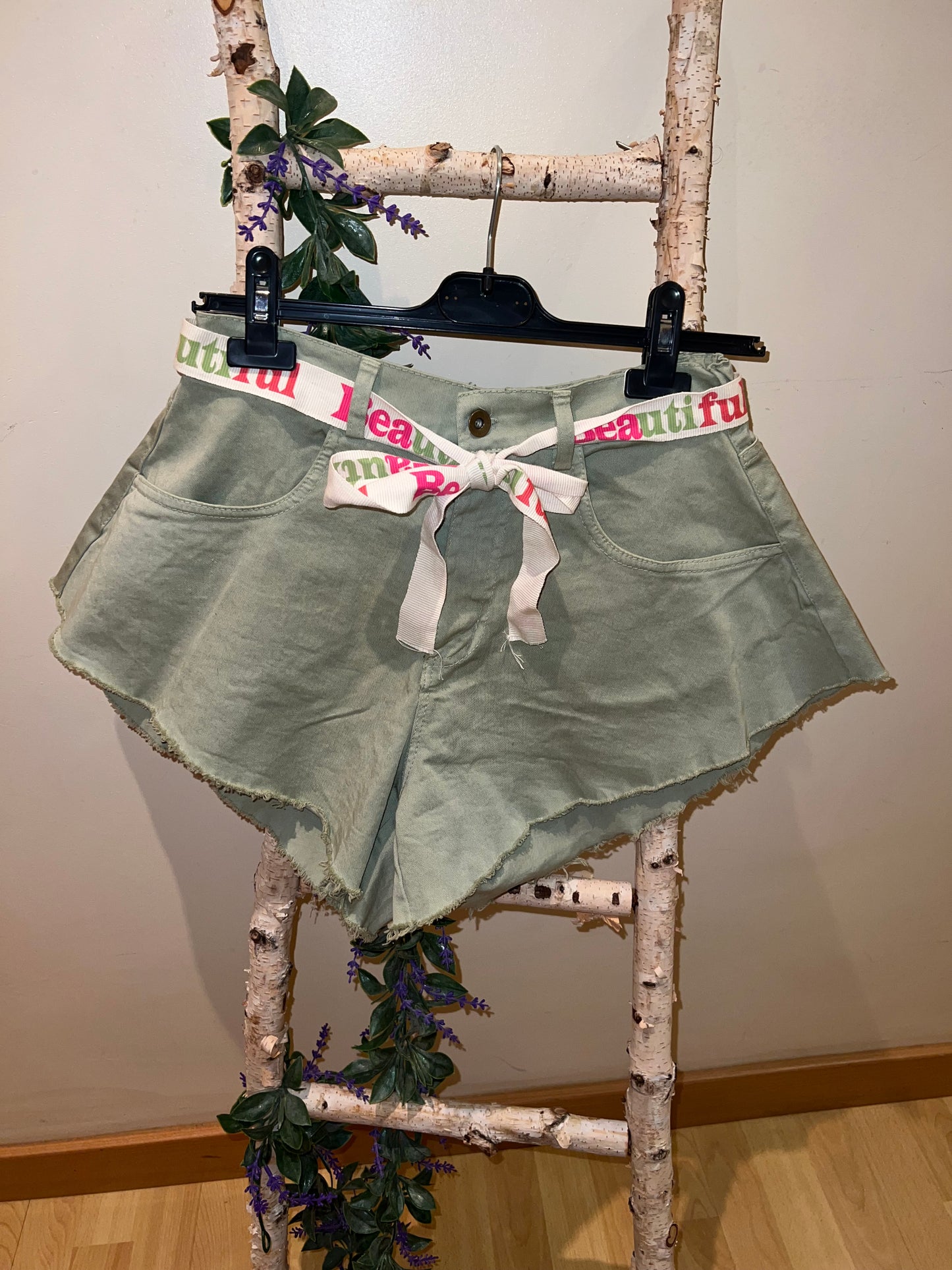 Pantalón Corto Verde Caqui