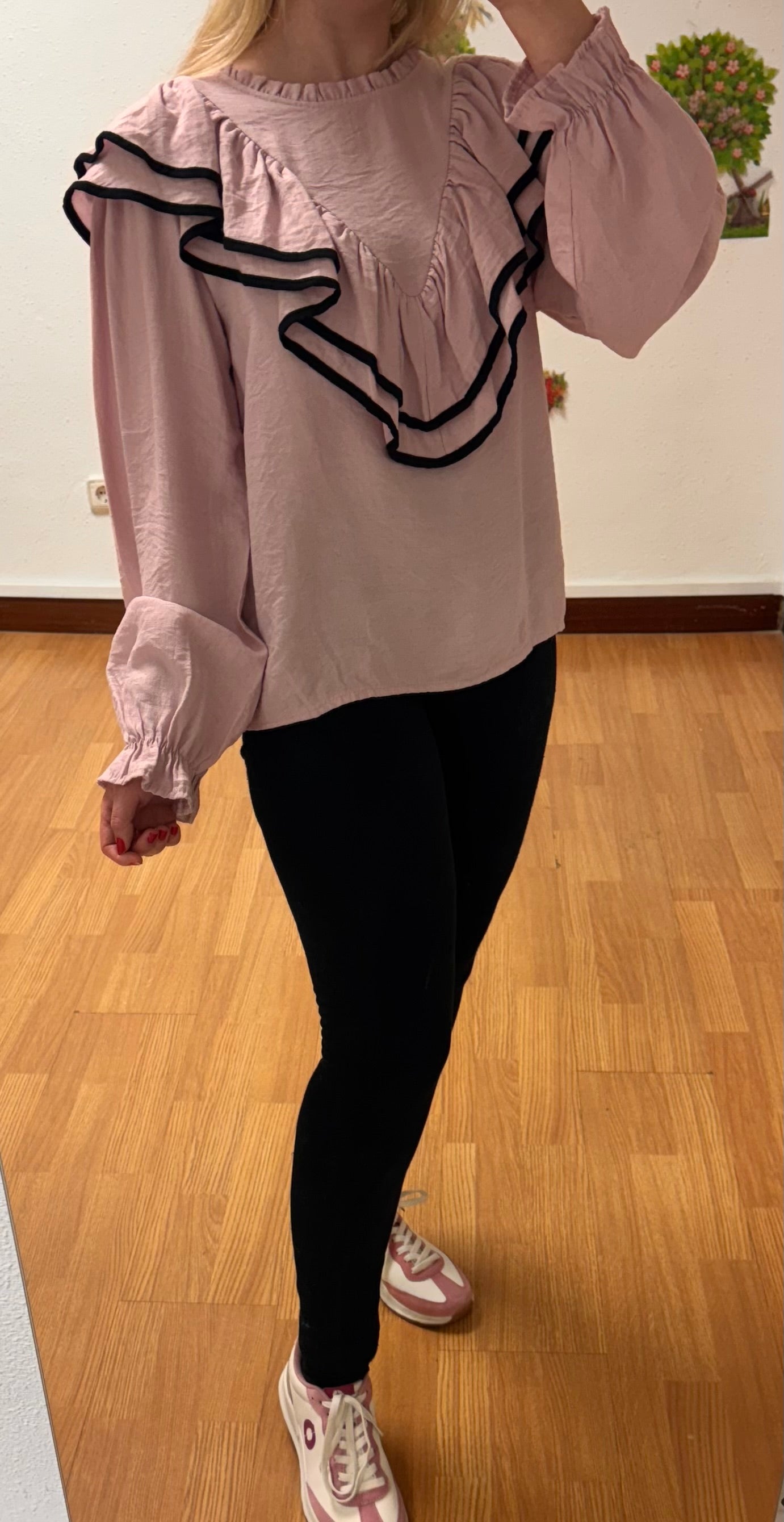 Blusa volante