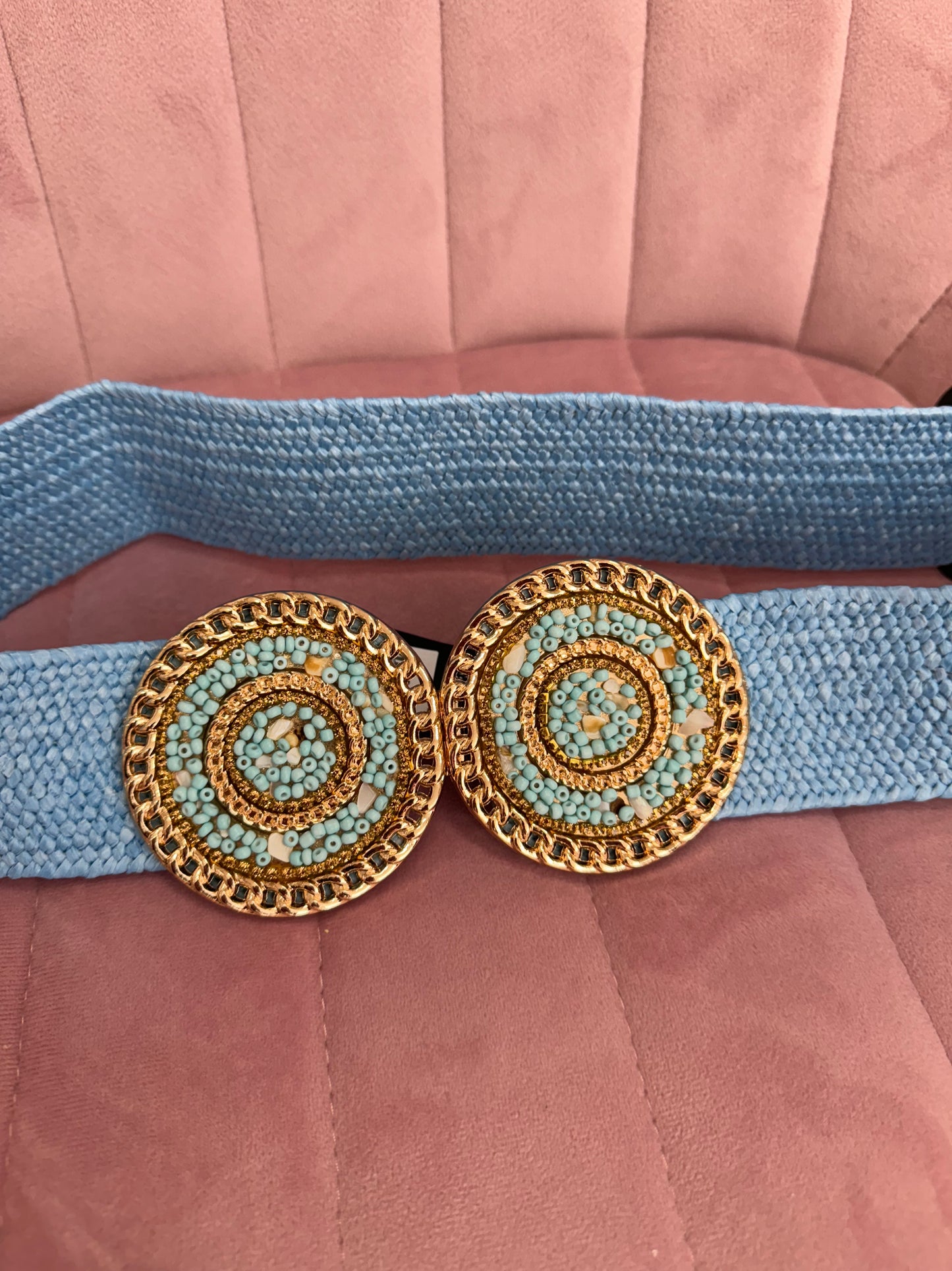 Cinto azul cielo