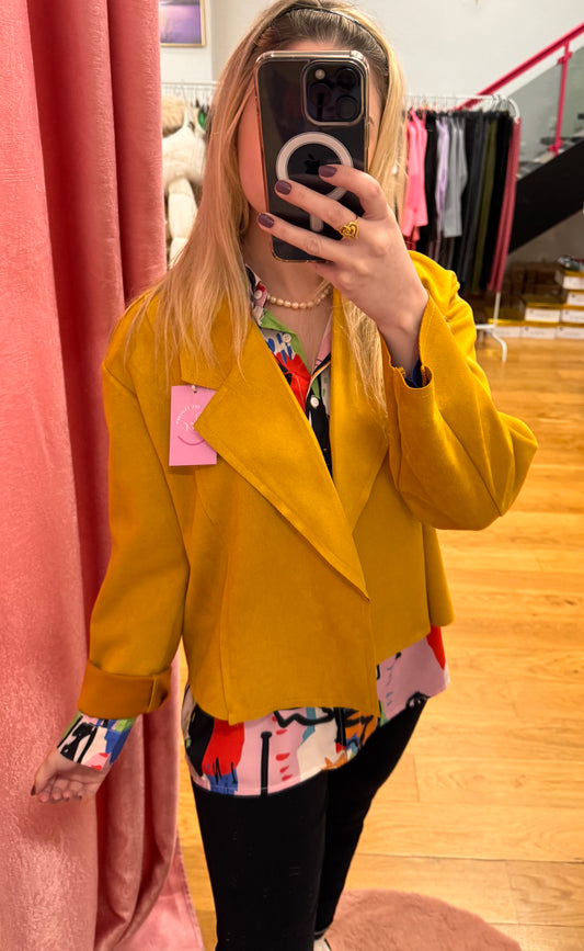 Chaqueta antelina