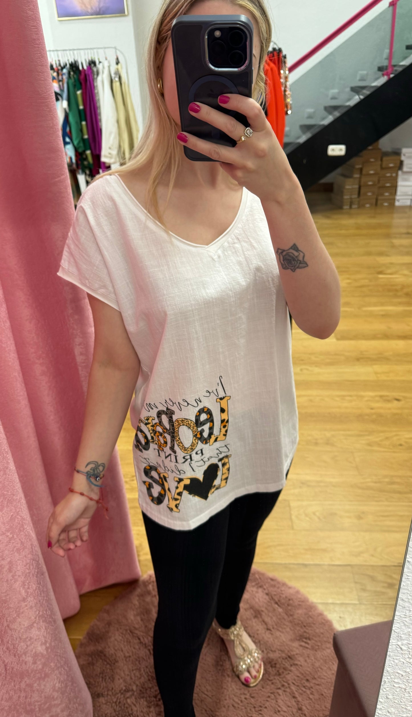 Camiseta leopard