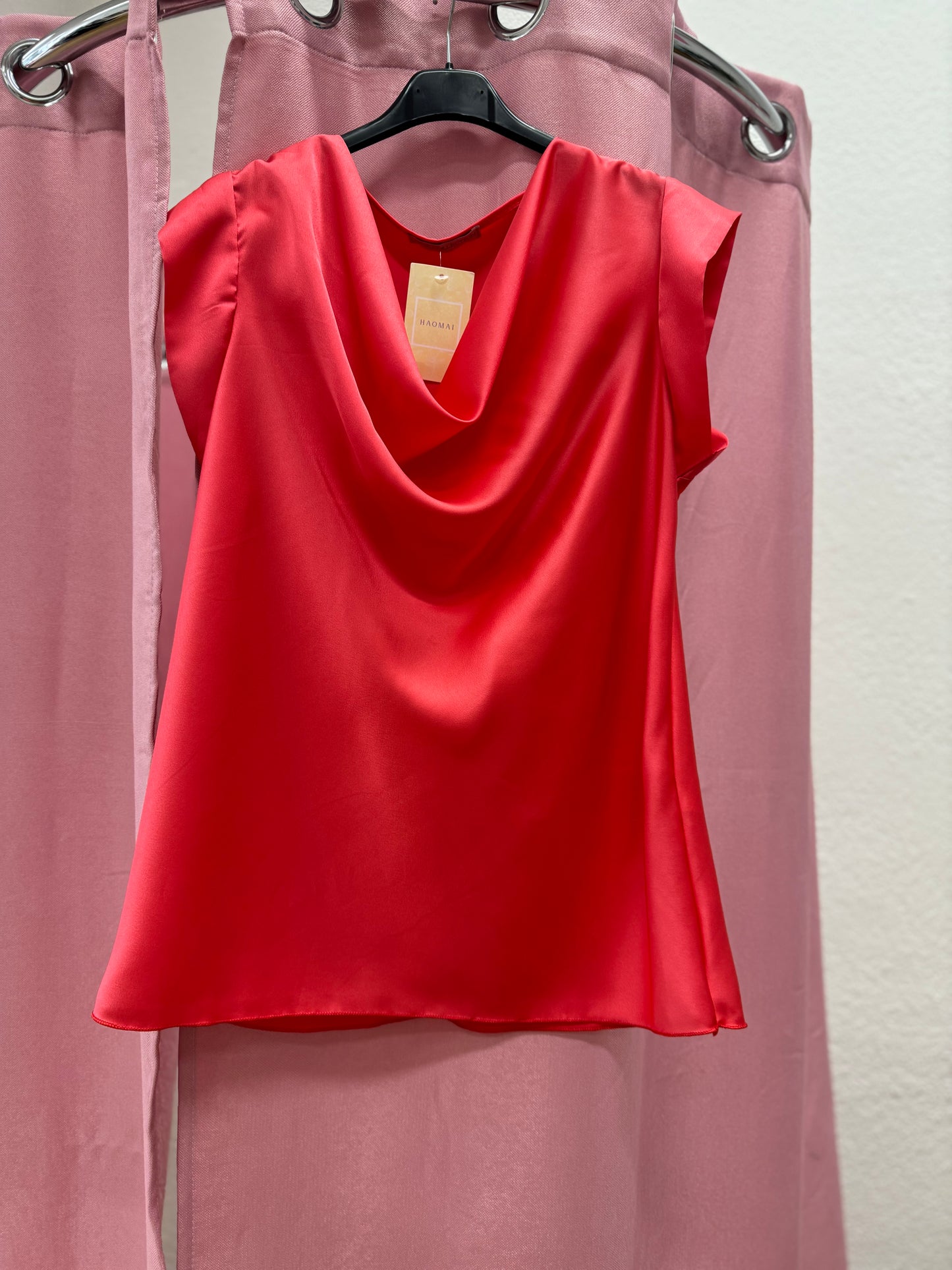 Blusa cuello redondo