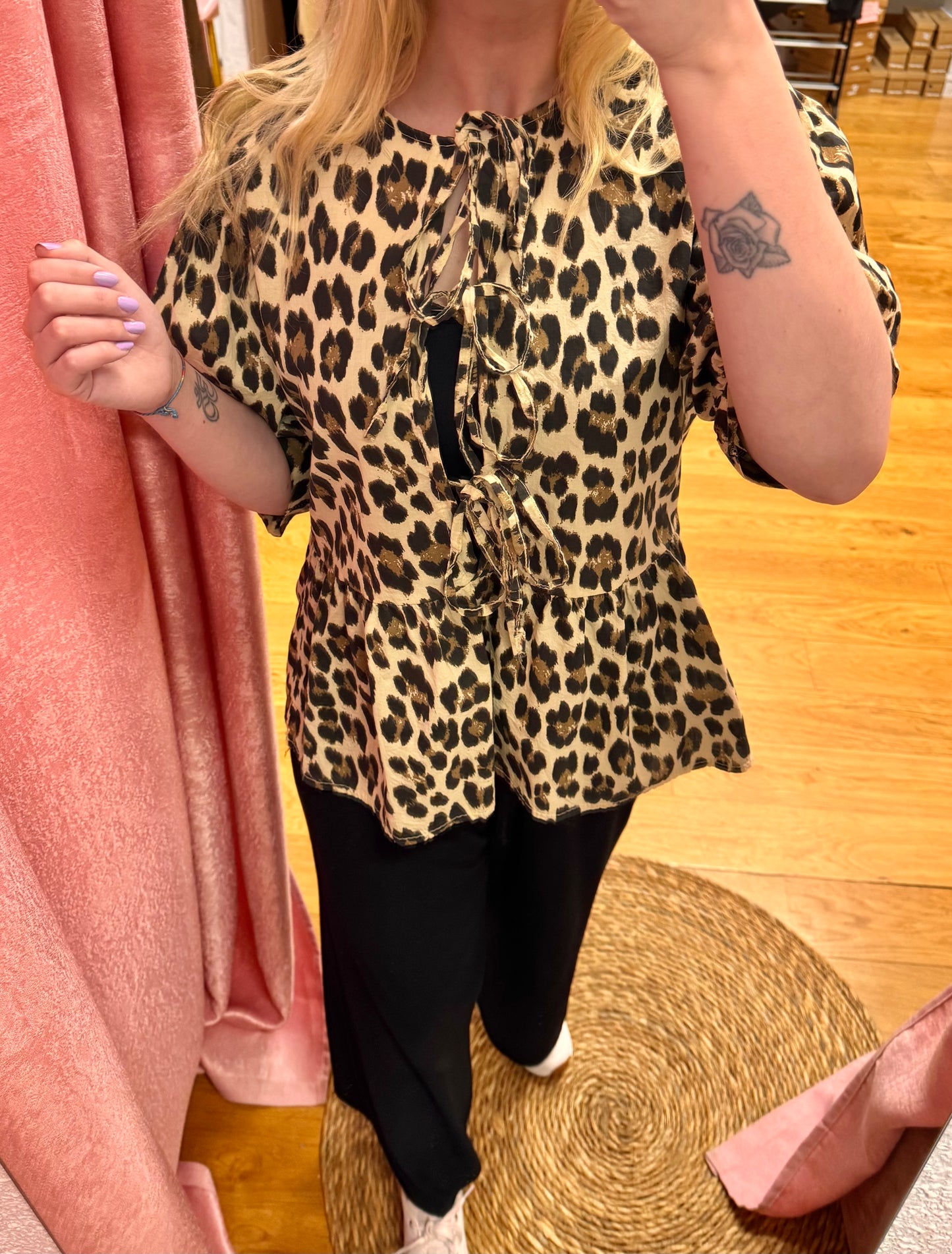 Blusa animal print