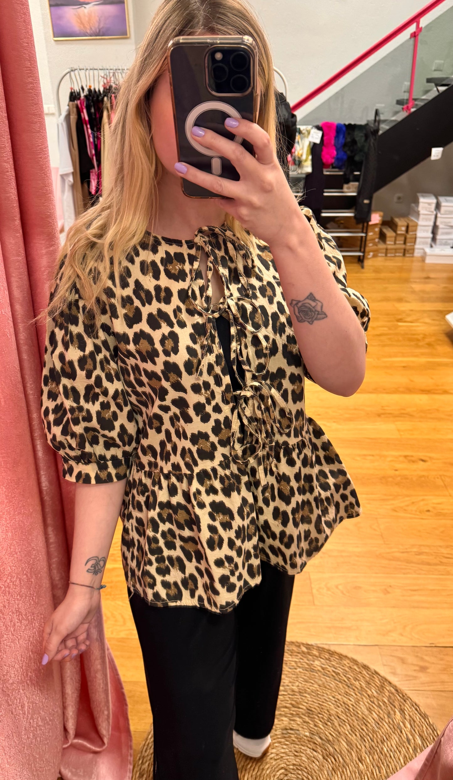 Blusa animal print