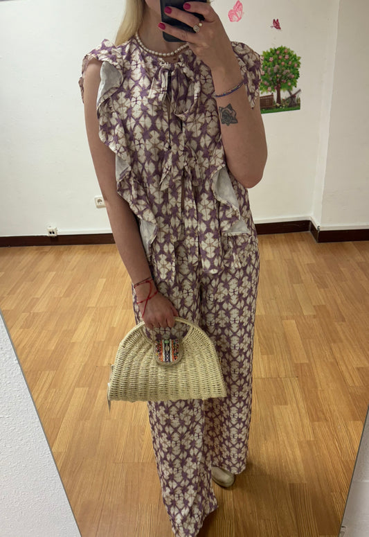 Blusa volantes