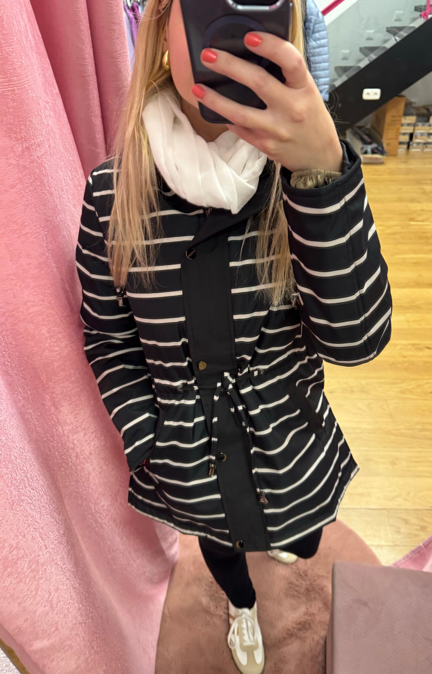 Parka reversible