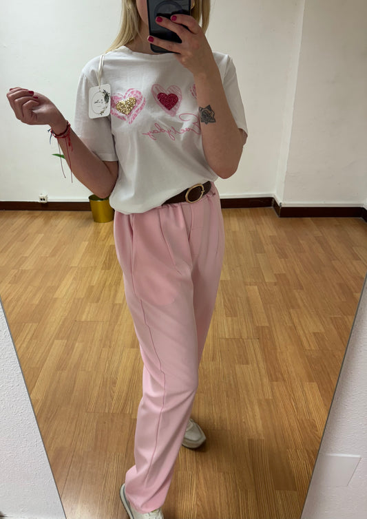 Pantalón con cinturón