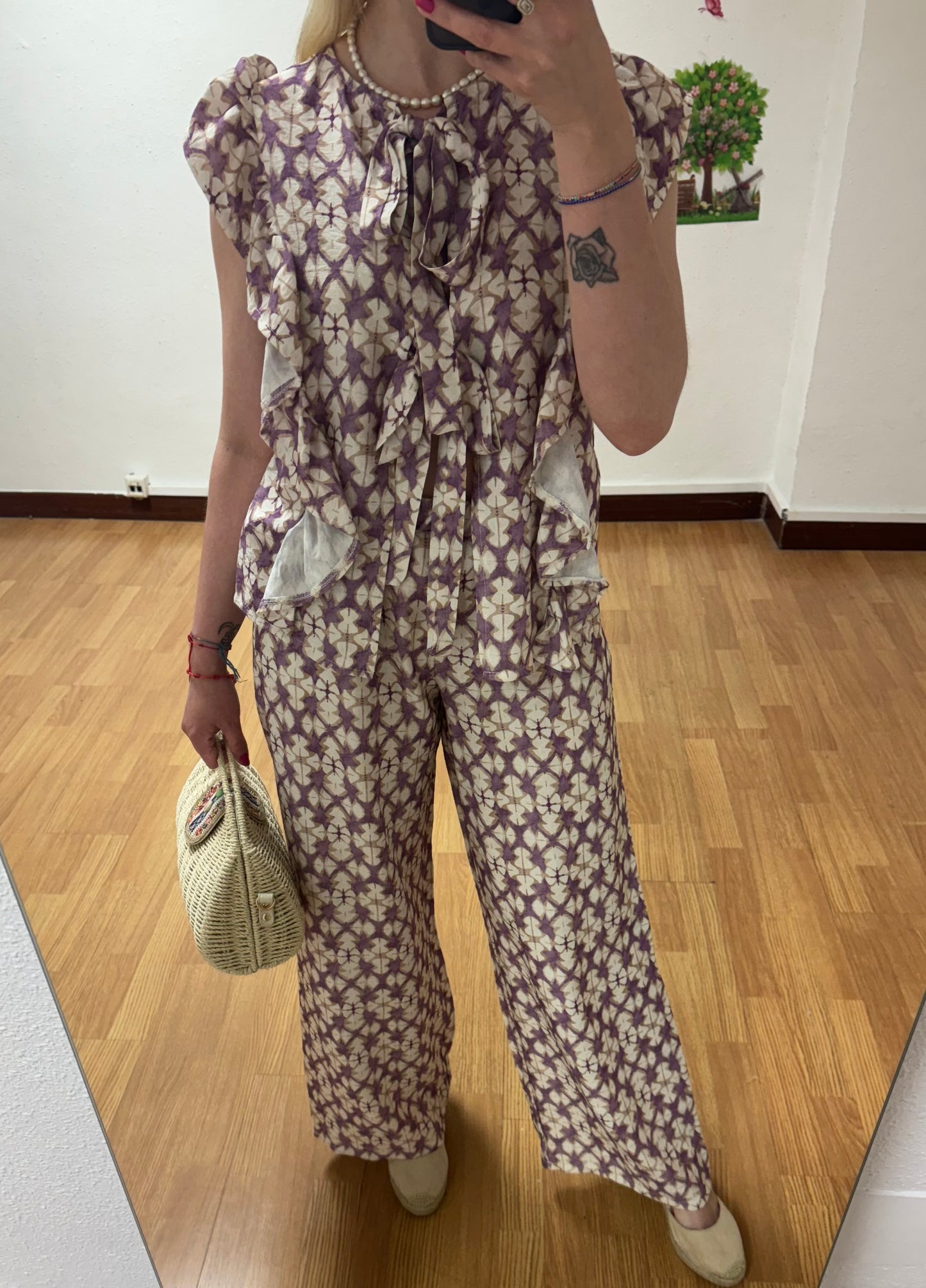 Pantalón lila