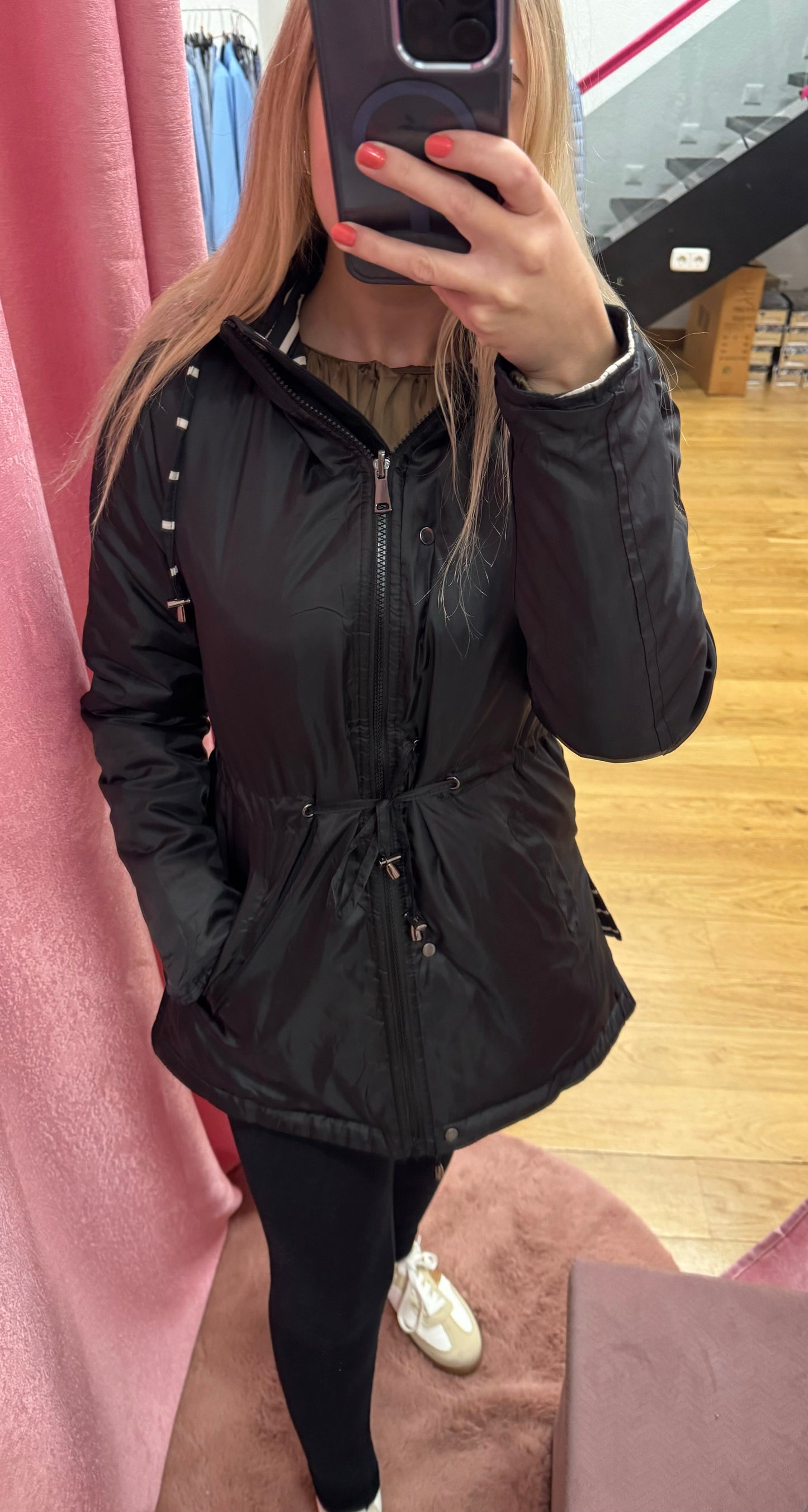 Parka reversible