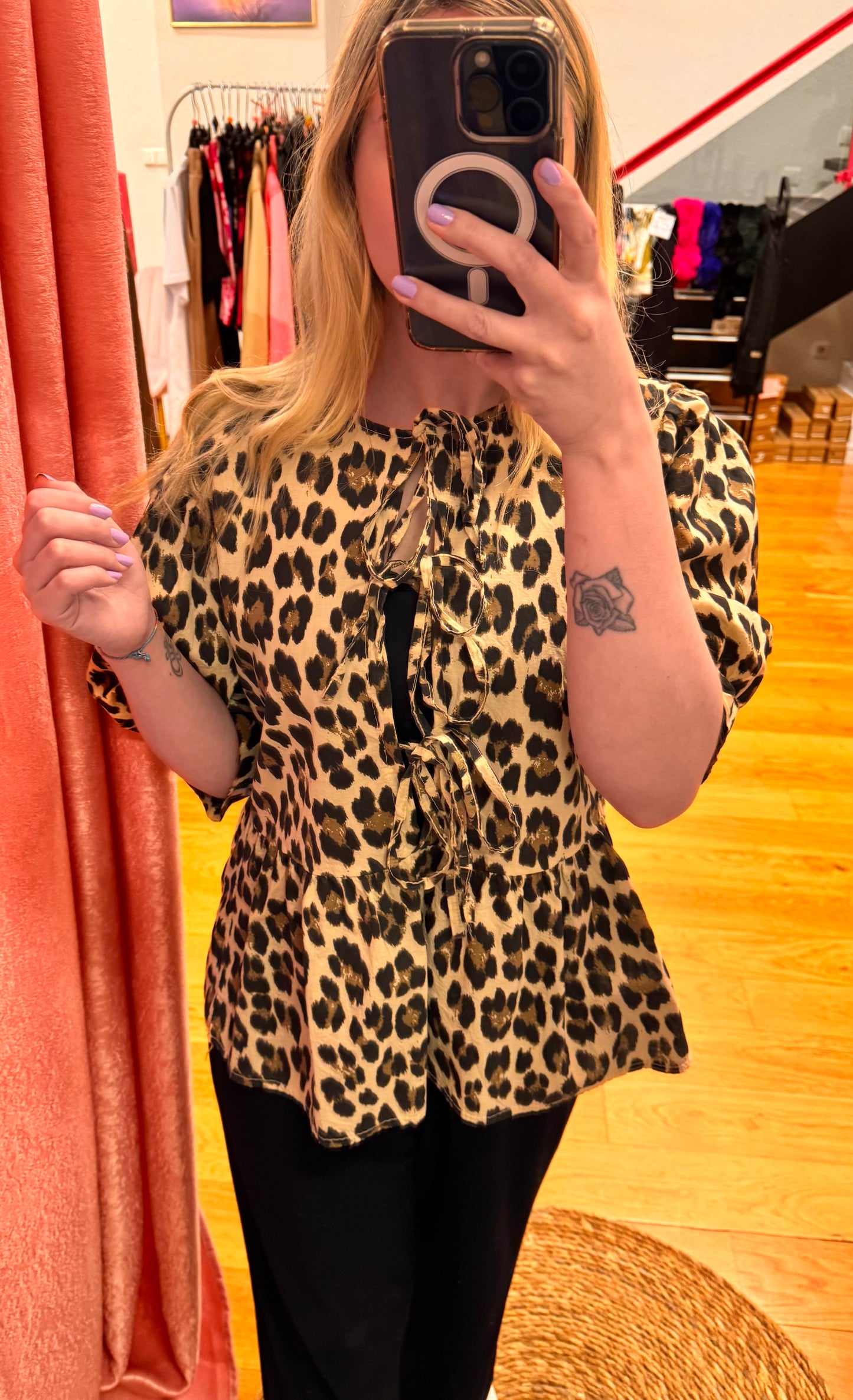 Blusa animal print