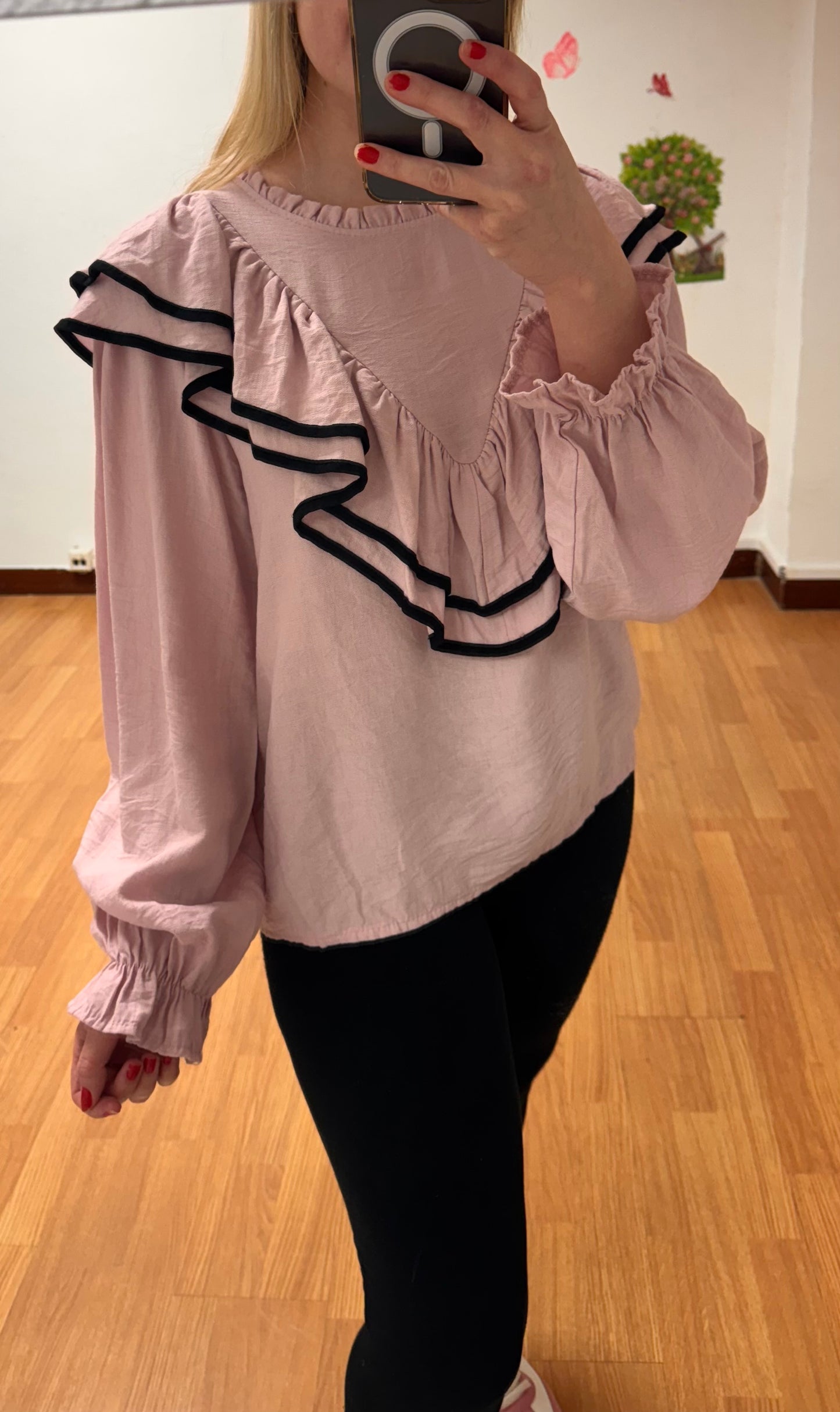 Blusa volante