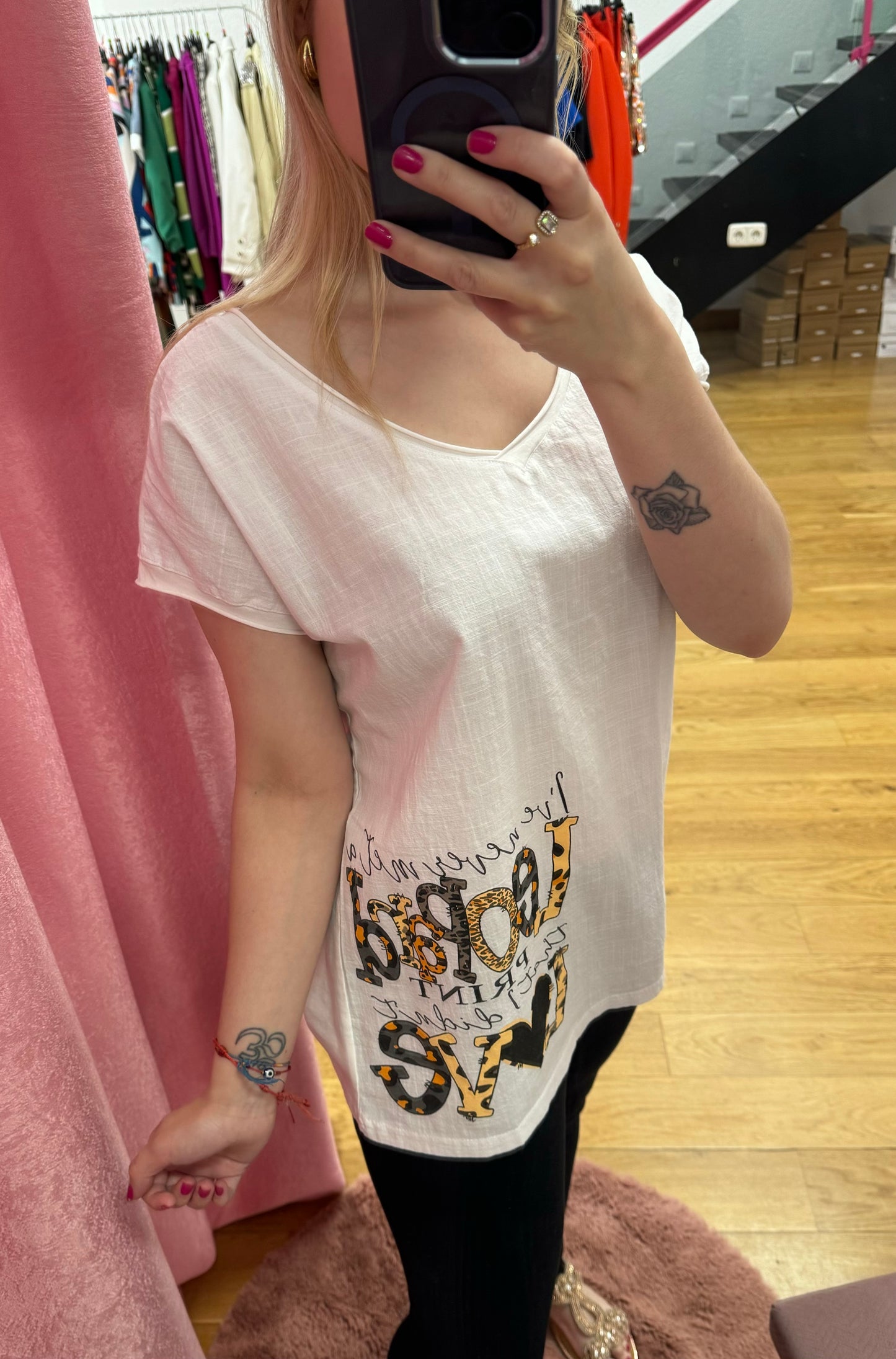 Camiseta leopard