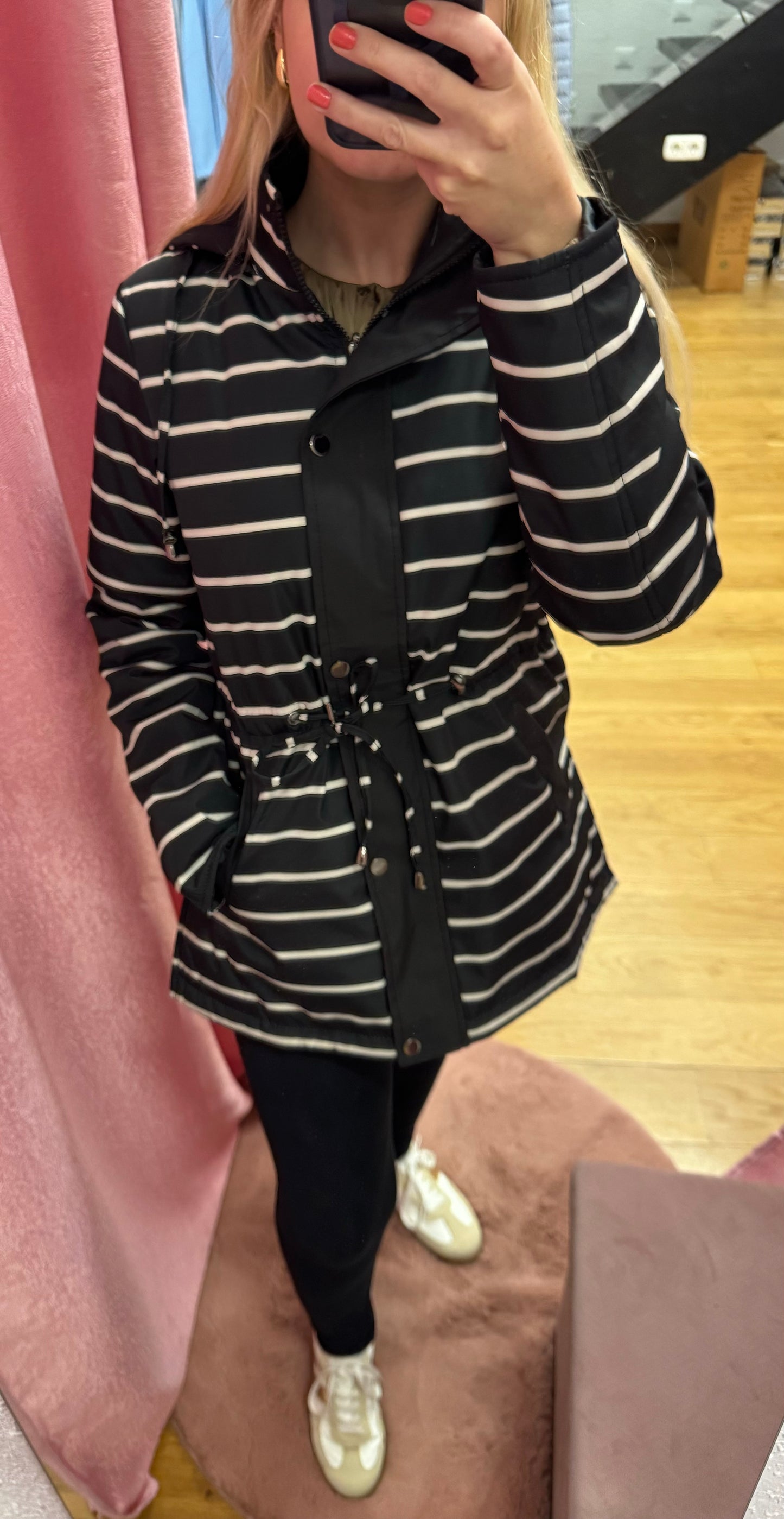 Parka reversible