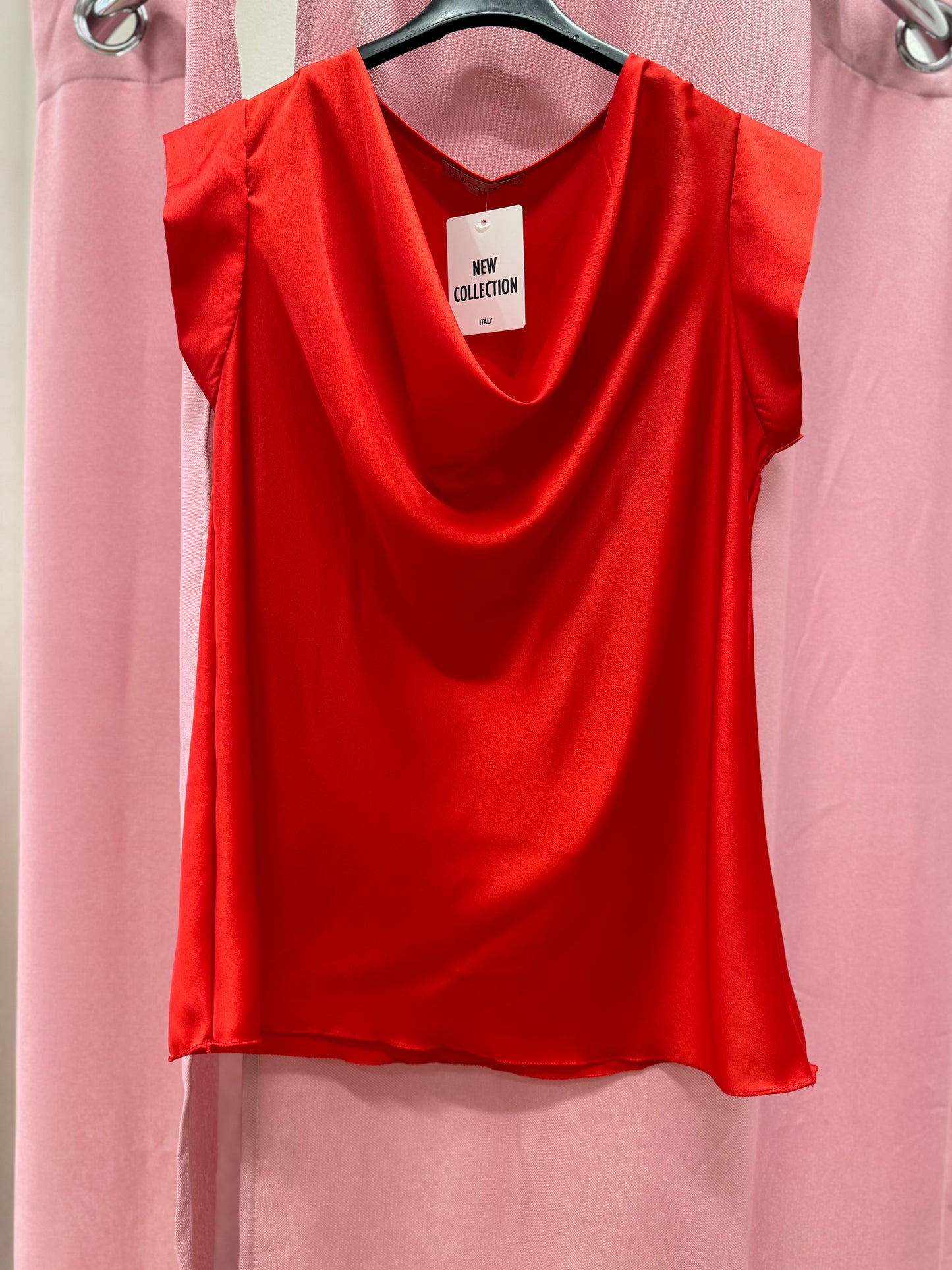 Blusa cuello redondo