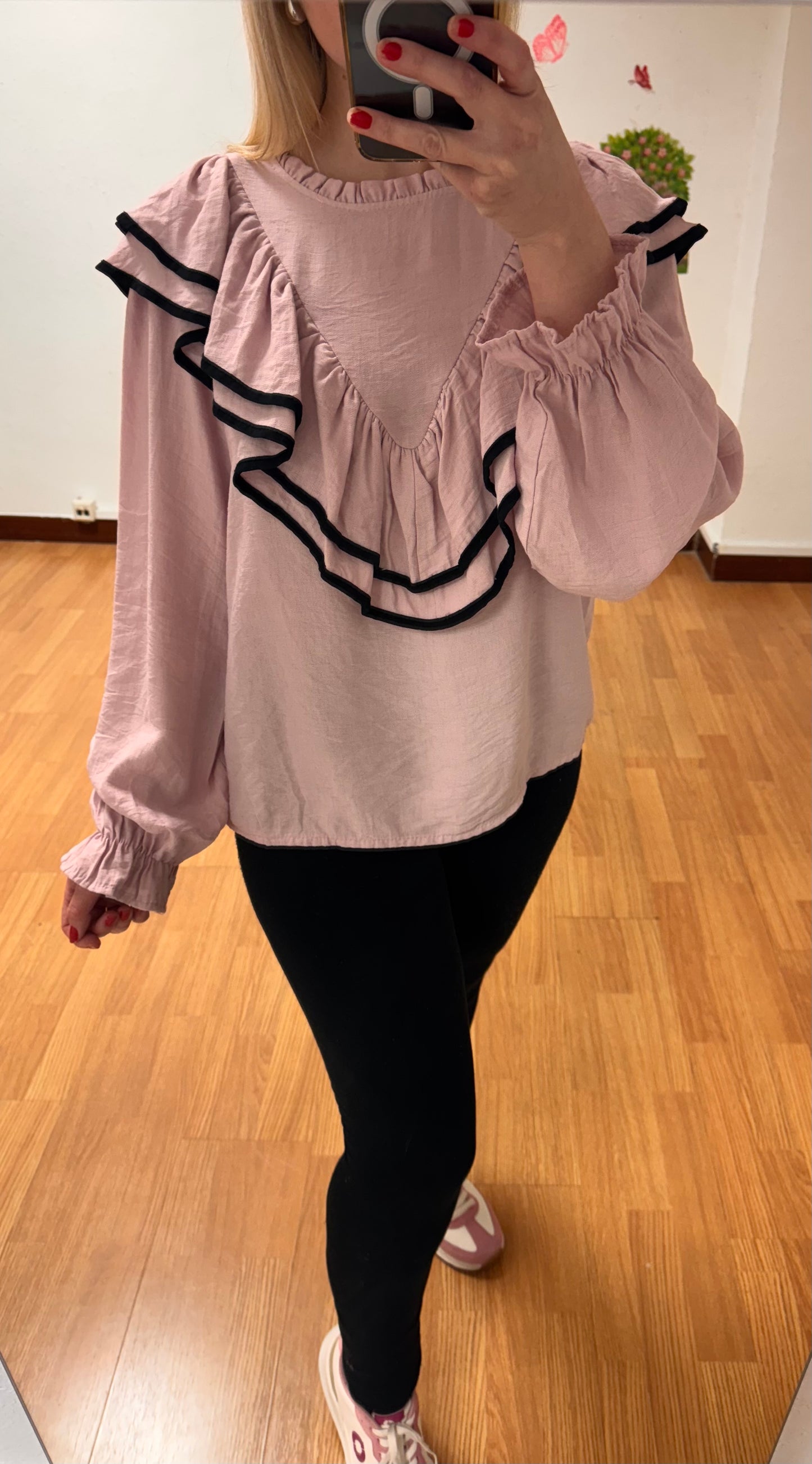 Blusa volante