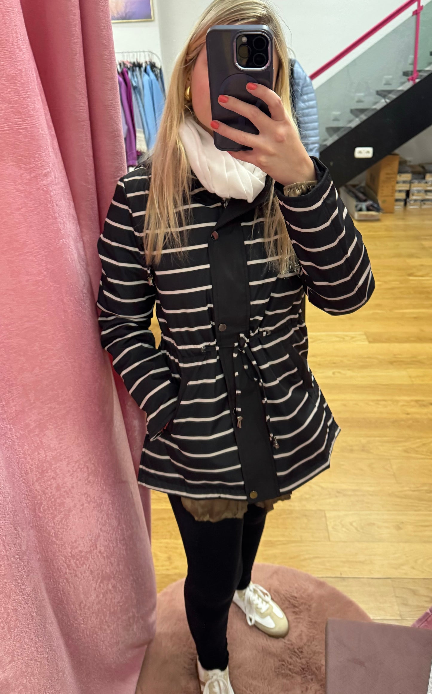 Parka reversible