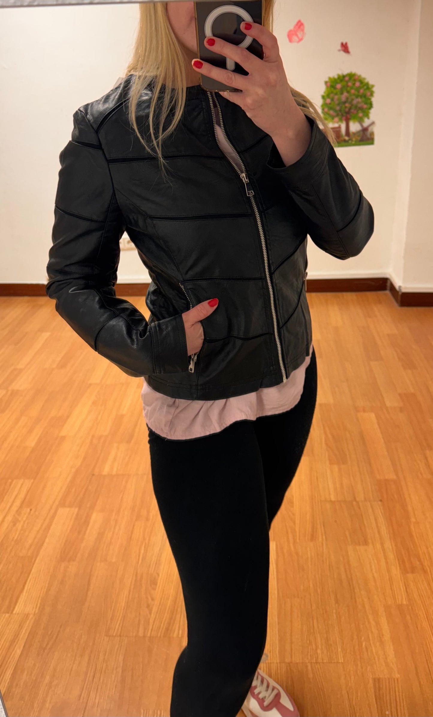 Cazadora polipiel