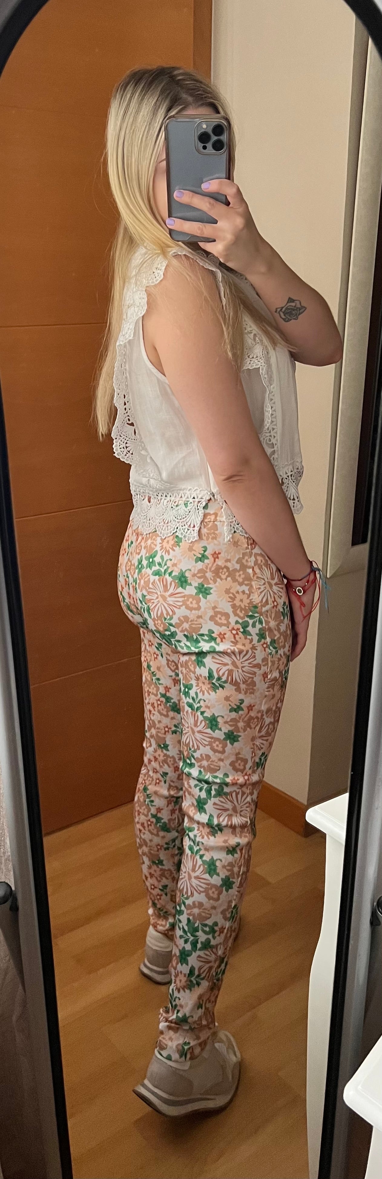 Pantalón flower