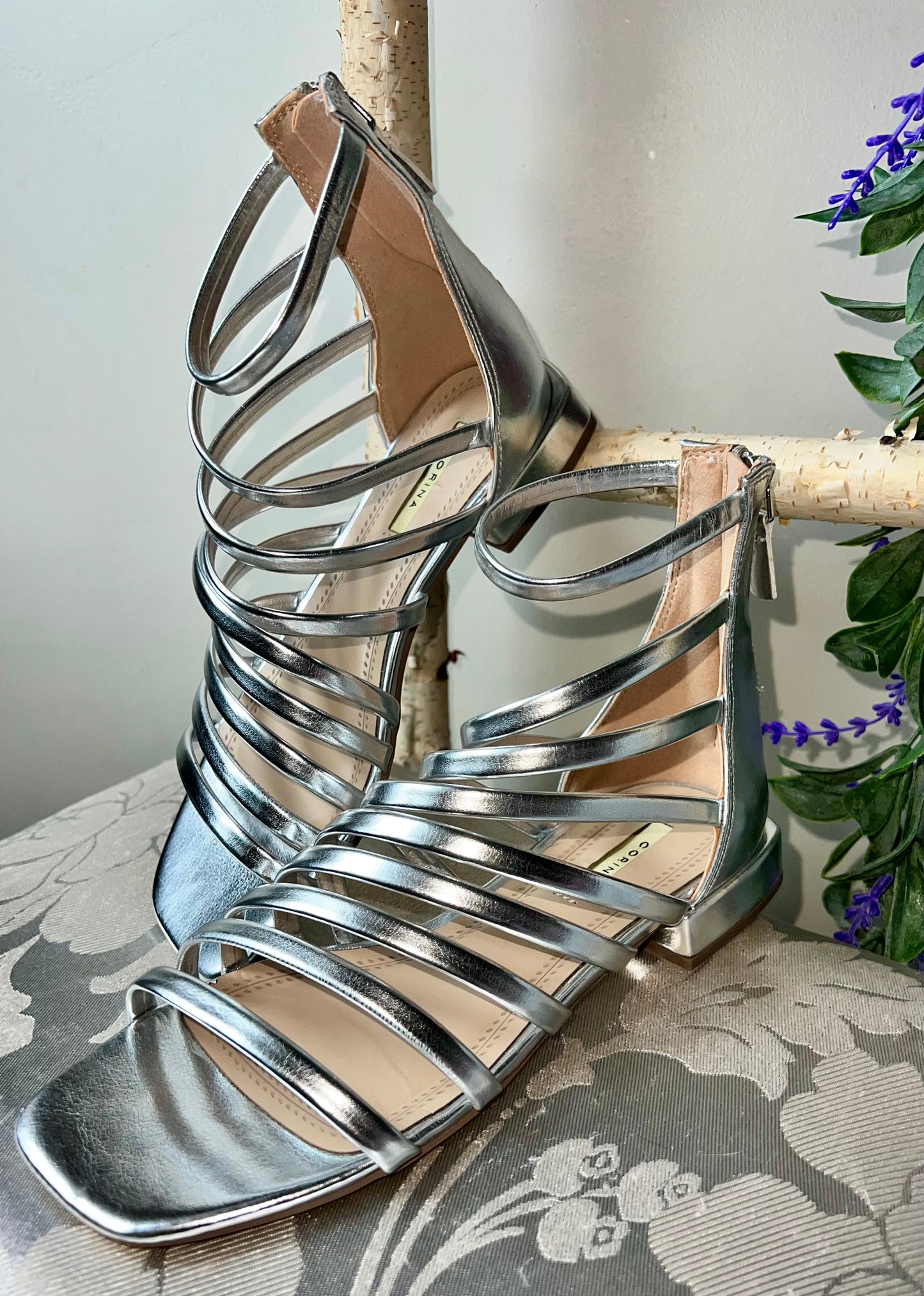 Sandalias Platino