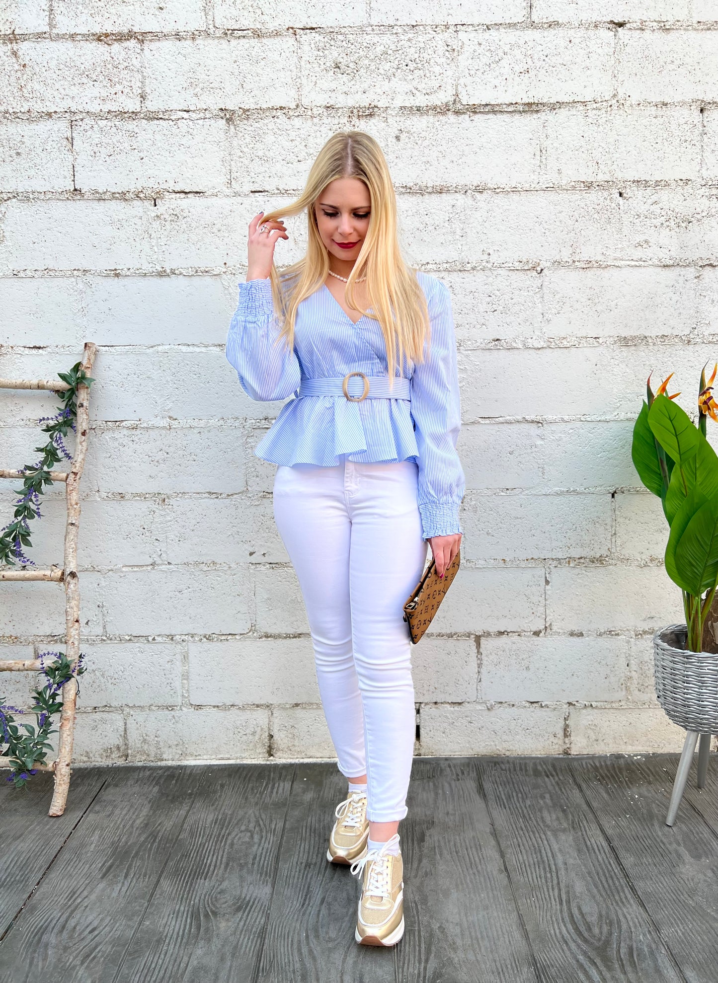 Pantalón Basic Blanco